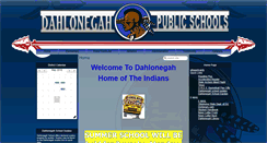 Desktop Screenshot of dahlonegah.k12.ok.us