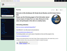 Tablet Screenshot of goldberg09.wikis.birmingham.k12.mi.us