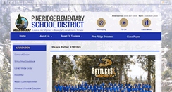 Desktop Screenshot of pineridge.k12.ca.us