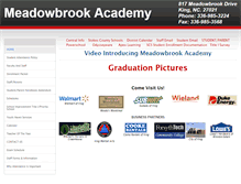 Tablet Screenshot of meadowbrook.stokes.k12.nc.us