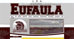 Desktop Screenshot of eufaula.k12.ok.us