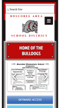 Mobile Screenshot of boscobel.k12.wi.us