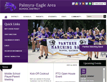 Tablet Screenshot of palmyra.k12.wi.us