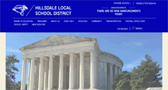 Desktop Screenshot of hillsdale.k12.oh.us