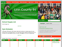 Tablet Screenshot of linnr1.k12.mo.us
