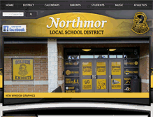 Tablet Screenshot of northmor.k12.oh.us