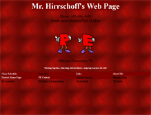Tablet Screenshot of jh438.k12.sd.us