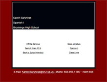 Tablet Screenshot of kb105.k12.sd.us