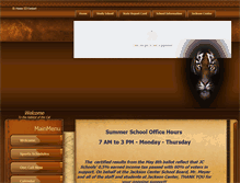 Tablet Screenshot of jackson-center.k12.oh.us