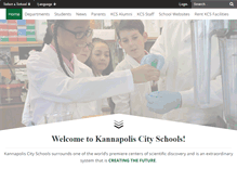 Tablet Screenshot of kannapolis.k12.nc.us