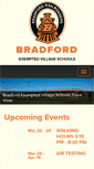 Mobile Screenshot of bradford.k12.oh.us
