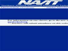 Tablet Screenshot of navit.k12.az.us