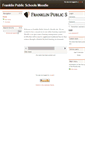 Mobile Screenshot of moodle.franklin.k12.wi.us