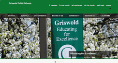 Desktop Screenshot of griswold.k12.ct.us