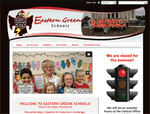 Tablet Screenshot of egreene.k12.in.us