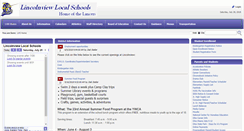 Desktop Screenshot of lincolnview.k12.oh.us
