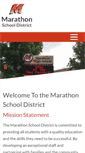 Mobile Screenshot of marathon.k12.wi.us