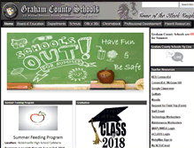 Tablet Screenshot of graham.k12.nc.us