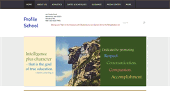 Desktop Screenshot of profile.k12.nh.us
