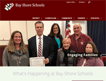 Tablet Screenshot of bayshore.k12.ny.us