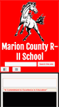 Mobile Screenshot of marion.k12.mo.us