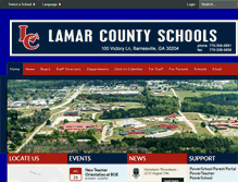 Tablet Screenshot of lamar.k12.ga.us