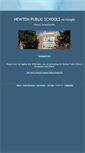 Mobile Screenshot of npsgoogle.newton.k12.ma.us