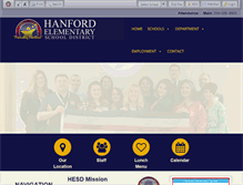 Tablet Screenshot of hesd.k12.ca.us