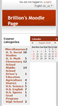 Mobile Screenshot of moodle.brillion.k12.wi.us