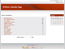 Tablet Screenshot of moodle.brillion.k12.wi.us