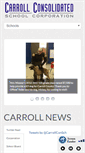 Mobile Screenshot of carroll.k12.in.us