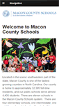 Mobile Screenshot of macon.k12.nc.us