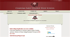 Desktop Screenshot of cahs.k12.ms.us