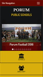 Mobile Screenshot of porum.k12.ok.us