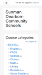 Mobile Screenshot of moodle.sunmandearborn.k12.in.us