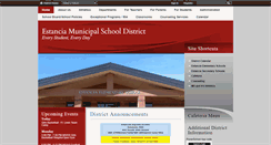 Desktop Screenshot of estancia.k12.nm.us