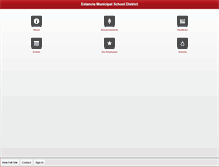 Tablet Screenshot of estancia.k12.nm.us