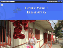 Tablet Screenshot of dewey.garvey.k12.ca.us