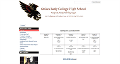 Desktop Screenshot of earlycollege.stokes.k12.nc.us