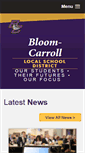 Mobile Screenshot of bloom-carroll.k12.oh.us