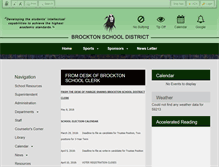Tablet Screenshot of brockton.k12.mt.us