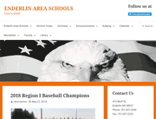 Tablet Screenshot of enderlin.k12.nd.us