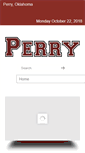 Mobile Screenshot of perry.k12.ok.us