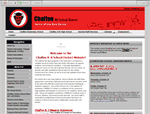Tablet Screenshot of chaffee.k12.mo.us