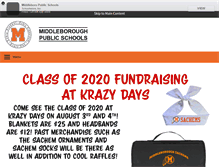 Tablet Screenshot of middleboro.k12.ma.us