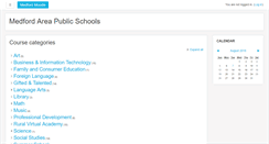 Desktop Screenshot of moodle.medford.k12.wi.us
