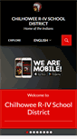 Mobile Screenshot of chilhowee.k12.mo.us