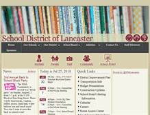 Tablet Screenshot of lancaster.k12.pa.us