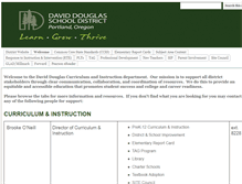 Tablet Screenshot of curriculum.ddouglas.k12.or.us