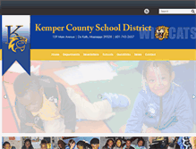 Tablet Screenshot of kemper.k12.ms.us
